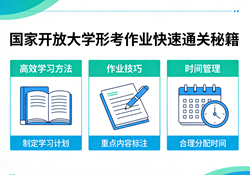 国家开放大学形考作业快速通关秘籍